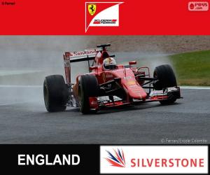 yapboz Vettel Britanya Grand Prix 2015